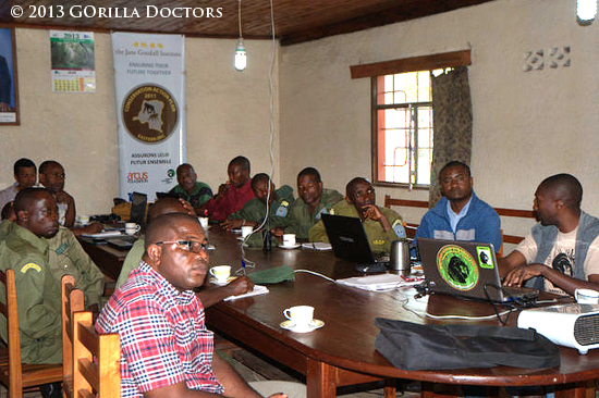 Dr. Eddy Conducts IMPACT Workshop in Kahuzi Biega National Park